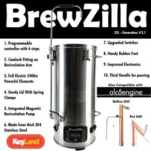 Brewzilla 3.1.1 35 litre