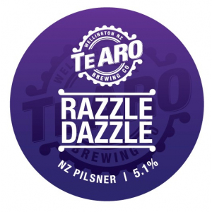 "Te Aro Brewing Co Razzle Dazzle" 4.9% 23 litres